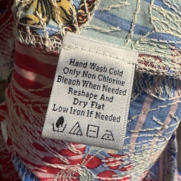 Toofan Embroidered V-Neck Tunic NWT - Picture 5 of 7